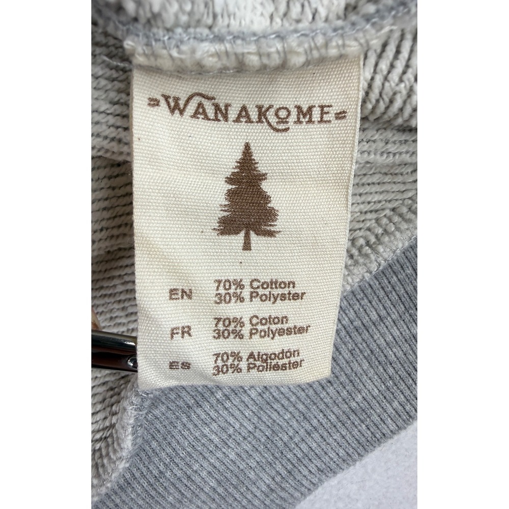 Wanakome Hestia Hoodie Womens XXL Gray Sherpa Lined Cowl Neck Pullover - Picture 4 of 10